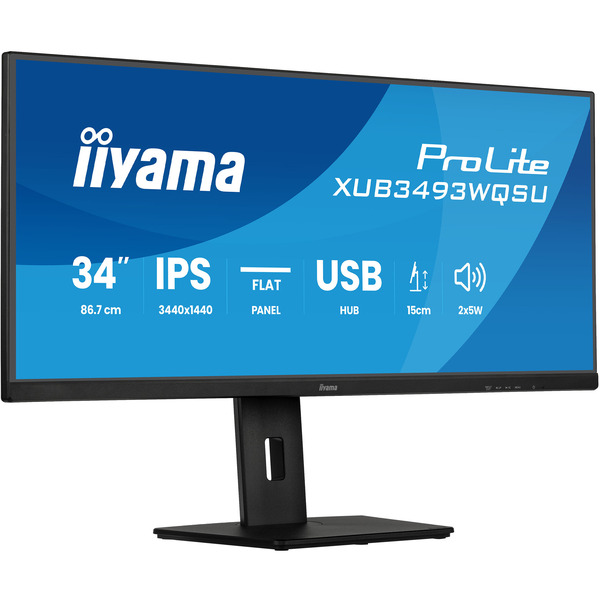 ProLite XUB3493WQSU-B6 34\" UltraWide monitor