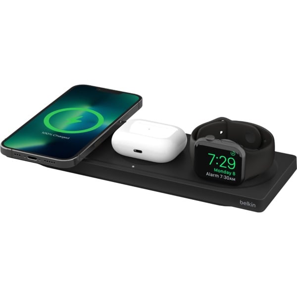 BoostCharge Pro 3-in-1 draadloos laadstation met MagSafe