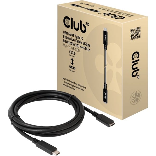 USB-C 3.2 Gen 1 verlengkabel
